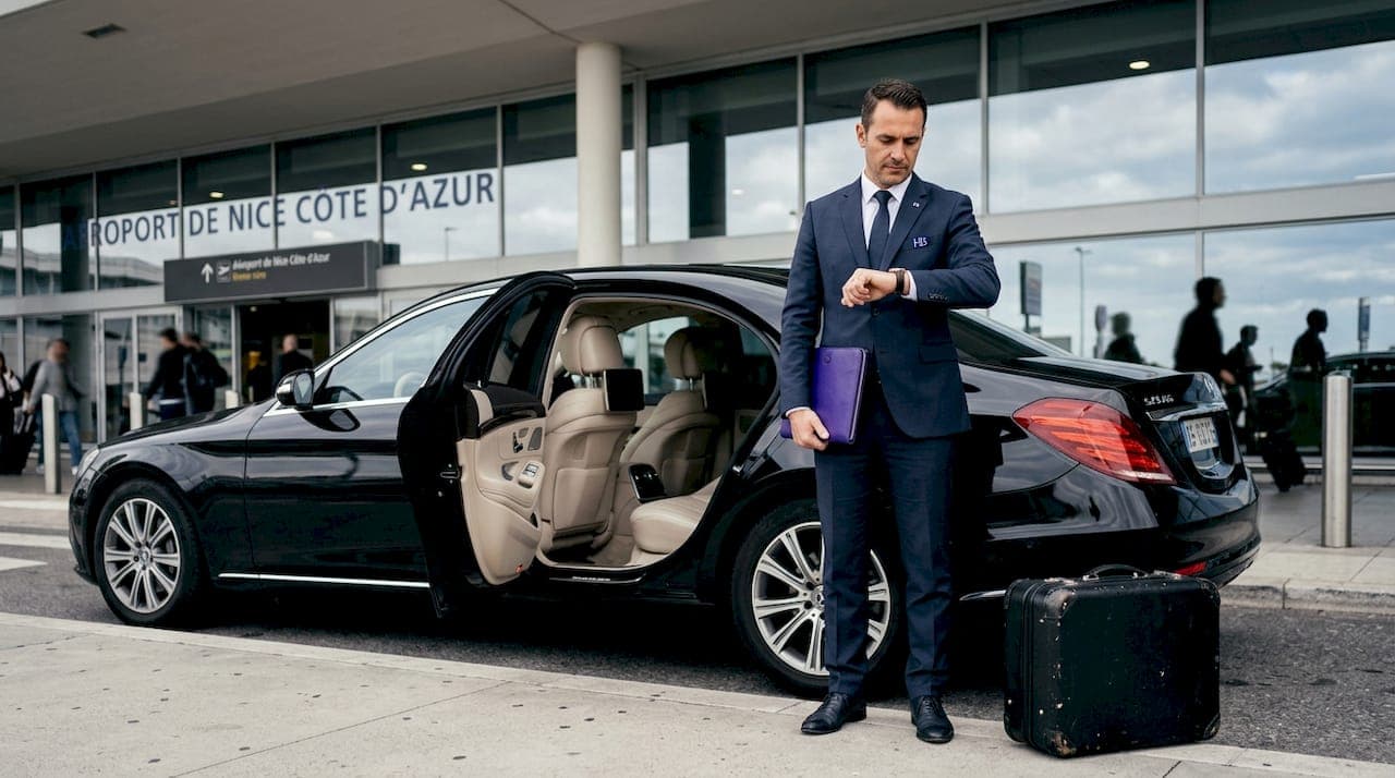 Réserver un transfert aéroport luxe sur la Côte d'Azur