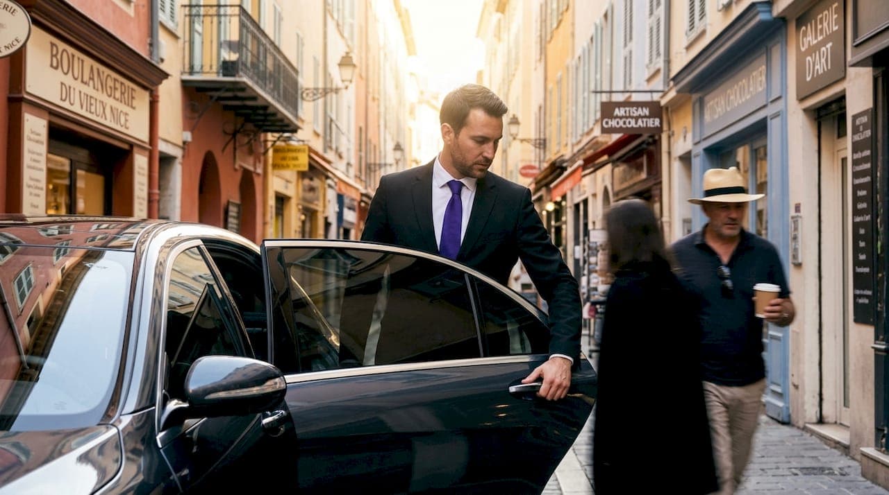 Voiture de luxe en transfert : guide Côte d'Azur 2026