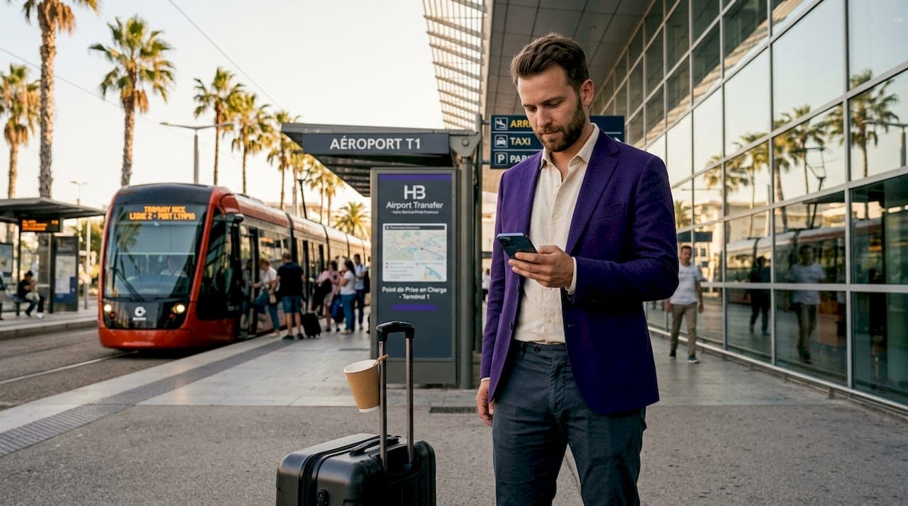 Transfert aéroport Nice expliqué : guide complet