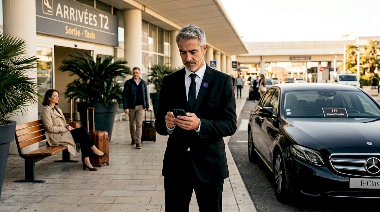 Nice airport transfer chauffeur : guide complet 2026