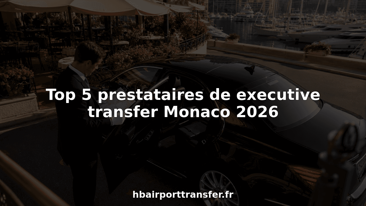 Top 5 prestataires de executive transfer Monaco 2026